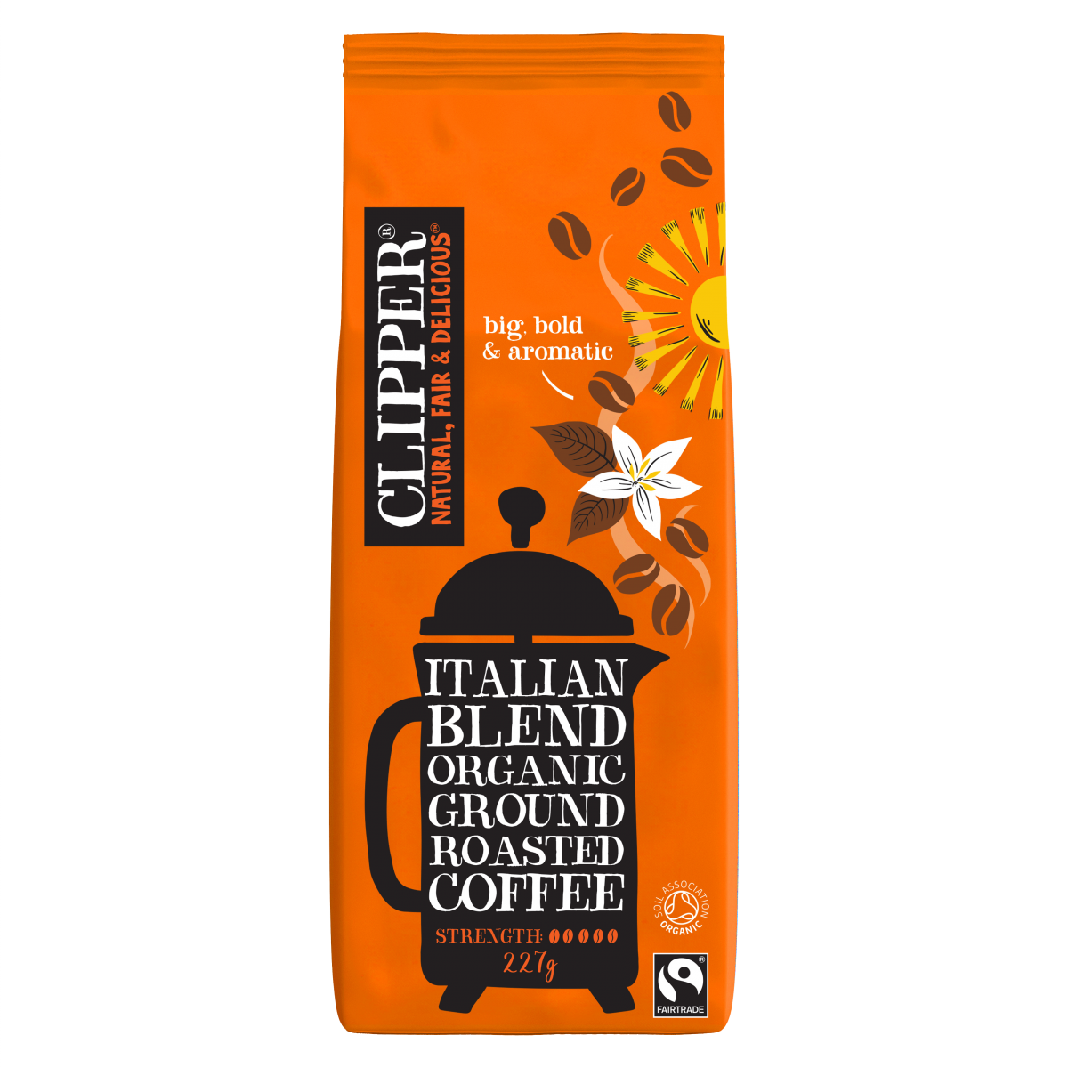 Papua New Guinea Roast & Ground Fairtrade Coffee | Clipper Teas